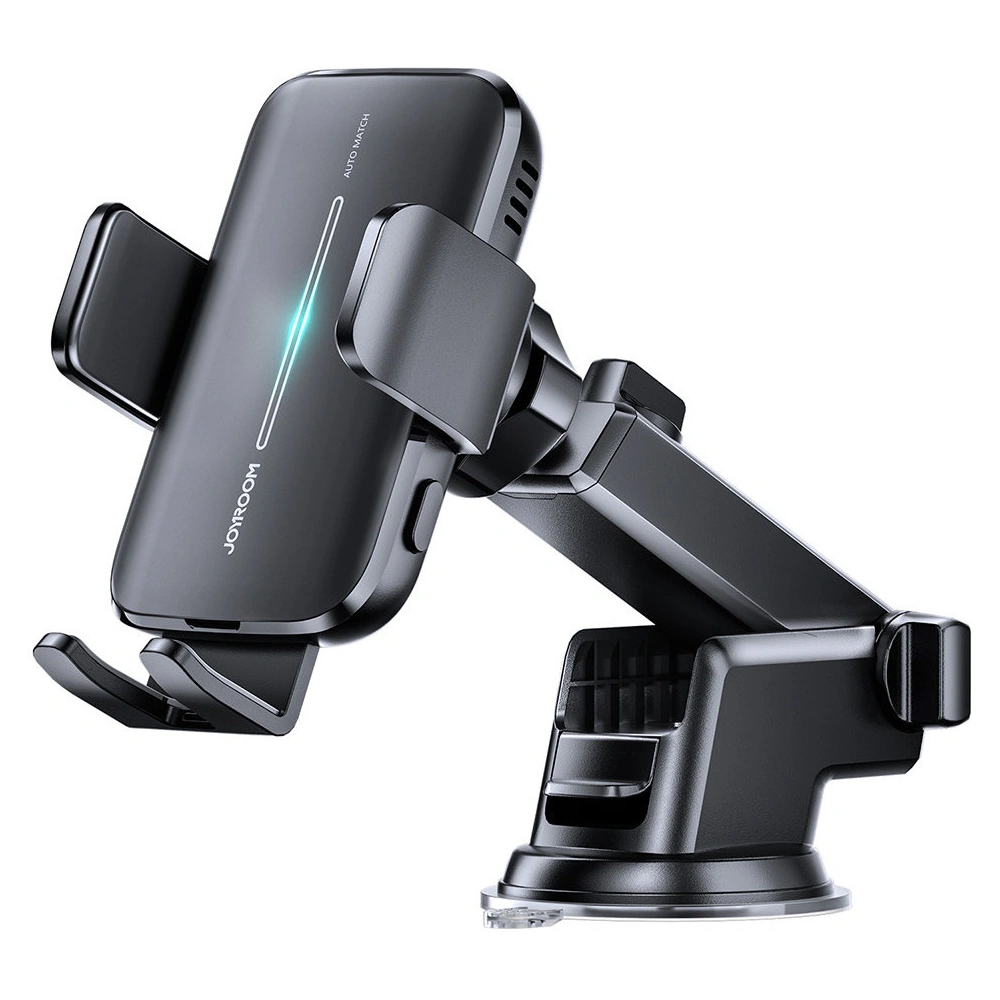 Uchwyt samochodowy z ładowarką bezprzewodową Joyroom 15W na kokpit deskę rozdzielczą czarny (JR-ZS245)