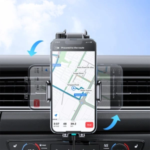 Buy Joyroom car holder with wireless charger 15W for cockpit dashboard black (JR-ZS245) - JYR434 - {ean13} - Home Screen Store Europe