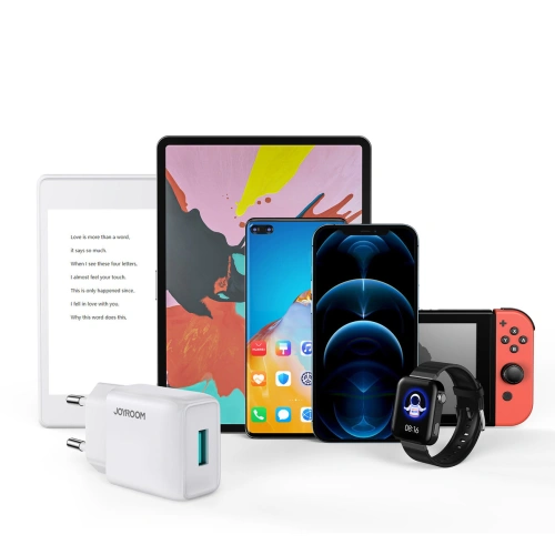 Kup Încărcător de rețea Joyroom USB 2,1A alb (L-1A101) - JYR435 - {ean13} - Sklep Home Screen