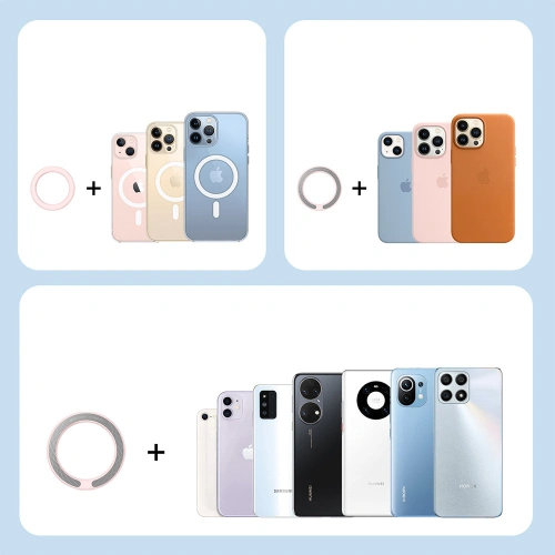 Kup Magnetikus gyűrű Joyroom fekete (JR-Mag-M1) [2 PACK] - JYR437 - {ean13} - Sklep Home Screen