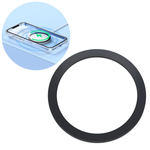 Kup Inel magnetic metalic Joyroom negru (JR-Mag-M3) - JYR438 - {ean13} - Sklep Home Screen