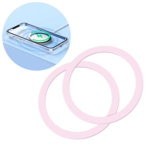 Buy Joyroom set of metal magnetic rings for smartphone 2 pcs pink (JR-Mag-M3) - JYR443 - {ean13} - Home Screen Store Europe