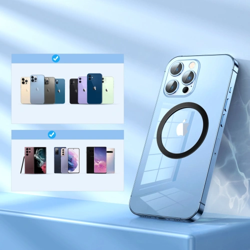 Kup Magnetický kovový prstenec Joyroom růžový (JR-Mag-M3) [2 PACK] - JYR443 - {ean13} - Sklep Home Screen