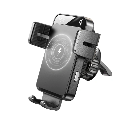 Kup Automatický automobilový držák s bezdrátovou nabíječkou Joyroom na ventilační mřížku Qi 15W (JR-ZS219) - JYR444 - {ean13} - Sklep Home Screen