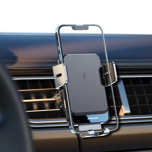 Kup Automatický automobilový držák s bezdrátovou nabíječkou Joyroom na ventilační mřížku Qi 15W (JR-ZS219) - JYR444 - {ean13} - Sklep Home Screen