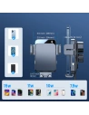 Kup Automatikus autós tartó vezeték nélküli töltővel Joyroom szellőzőrácsra Qi 15W (JR-ZS219) - JYR444 - {ean13} - Sklep Home Screen