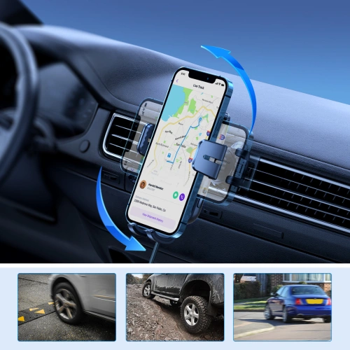 Kup Automatická automobilová držák s bezdrátovou nabíječkou Joyroom na ventilační mřížku Qi 15W (JR-ZS214) - JYR445 - {ean13} - Sklep Home Screen
