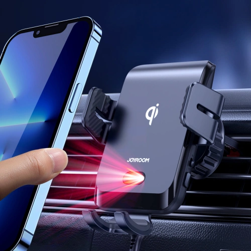 Kup Automatická automobilová držák s bezdrátovou nabíječkou Joyroom na ventilační mřížku Qi 15W (JR-ZS214) - JYR445 - {ean13} - Sklep Home Screen