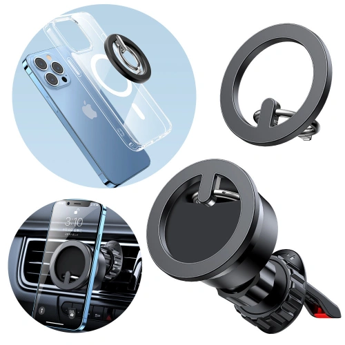 Kup Magnetischer Autohalter Joyroom schwarz (JR-ZS294) - JYR446 - {ean13} - Sklep Home Screen