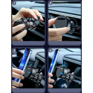 Kup Magnetischer Autohalter Joyroom schwarz (JR-ZS294) - JYR446 - {ean13} - Sklep Home Screen