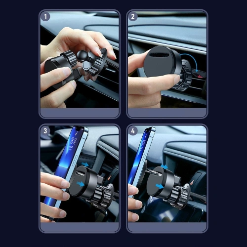 Kup Magnetický automobilový držák Joyroom černý (JR-ZS294) - JYR446 - {ean13} - Sklep Home Screen