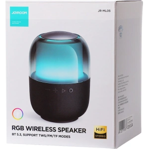 Kup Difuzor wireless Joyroom Bluetooth 5.3 RGB 8W negru (JR-ML05) - JYR447 - {ean13} - Sklep Home Screen