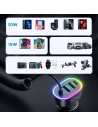 Kup Încărcător auto Joyroom 4 în 1 PD, QC3.0, AFC, FCP + cablu USB-C 1,6m 60W negru (JR-CL19) - JYR448 - {ean13} - Sklep Home Screen