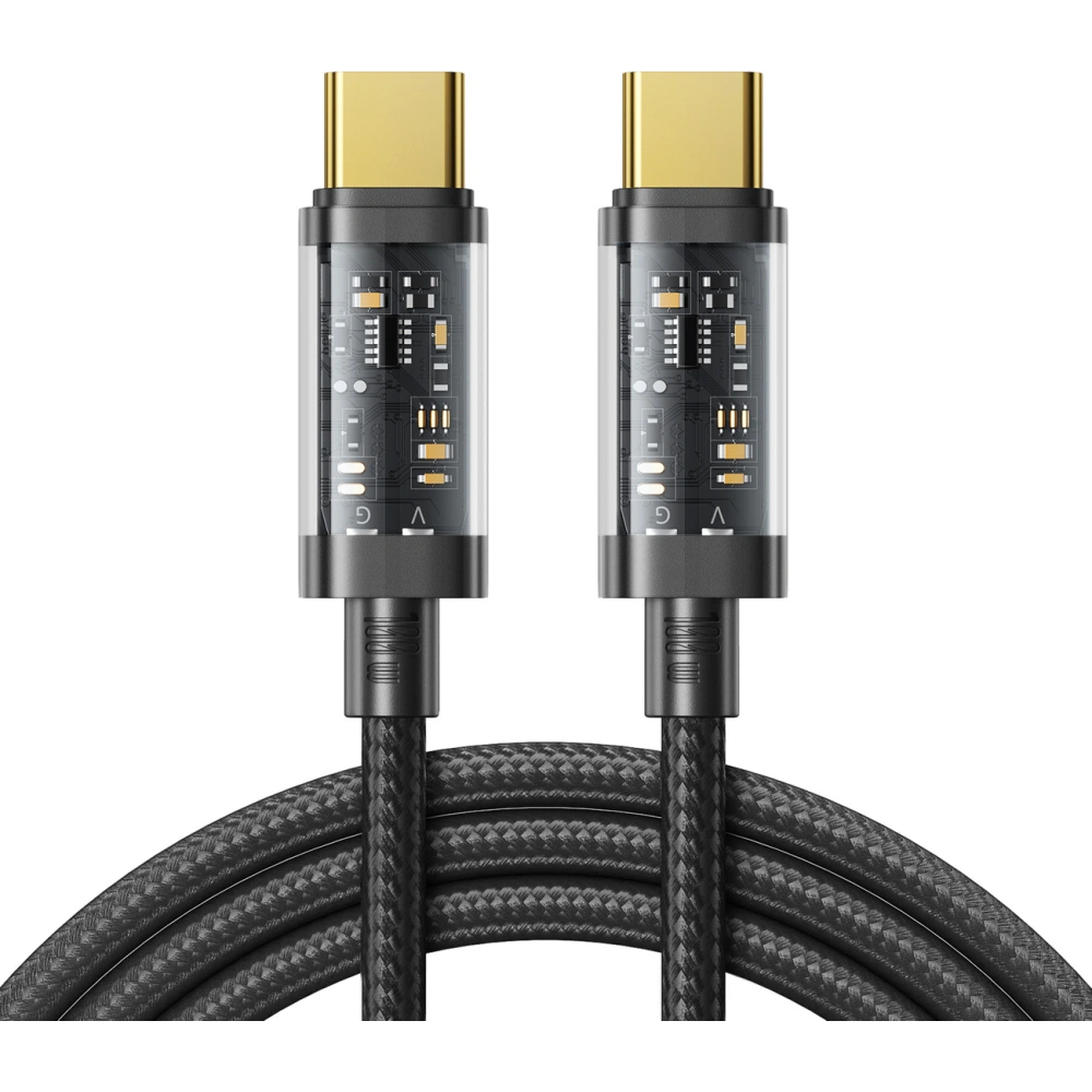 Kabel Joyroom przewód USB/USB-C 100W 1,2m czarny (S-CC100A12)