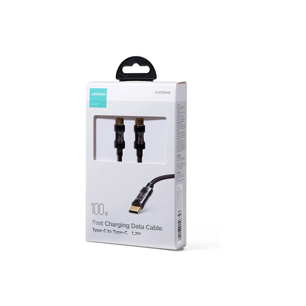 Kabel Joyroom przewód USB/USB-C 100W 1,2m czarny (S-CC100A12)