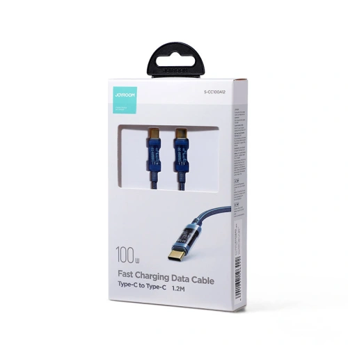 Kup Cablul Joyroom cablu USB/USB-C 100W 1,2m negru (S-CC100A12) - JYR451 - {ean13} - Sklep Home Screen