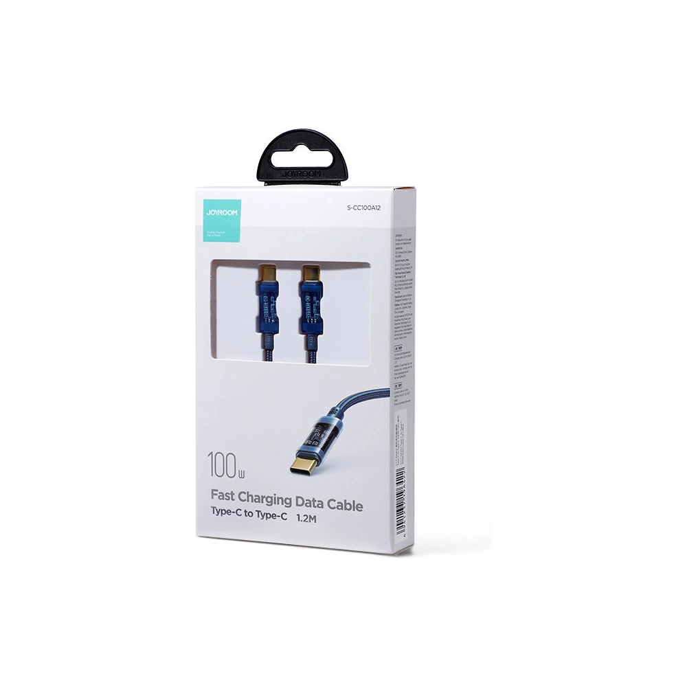 Kabel Joyroom przewód USB/USB-C 100W 1,2m czarny (S-CC100A12)