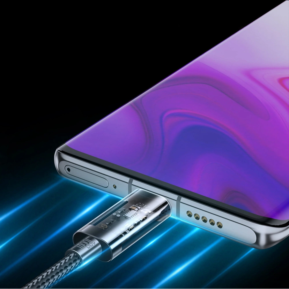 Kabel Joyroom przewód USB/USB-C 100W 1,2m czarny (S-CC100A12)