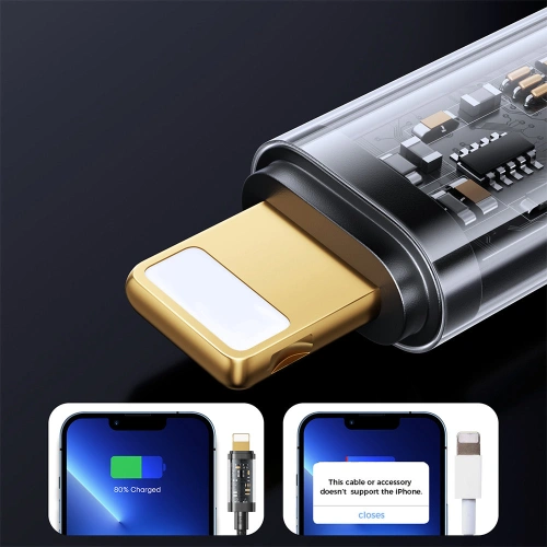 Kup Kabel Joyroom USB-C/Lightning Power Delivery 20W 1,2m černý (S-UL012A12) - JYR454 - {ean13} - Sklep Home Screen