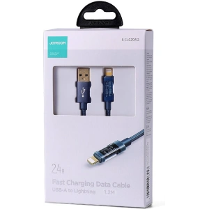 Kabel Joyroom USB/Lightning 2,4A 20W 1,2m modrý (S-UL012A12)