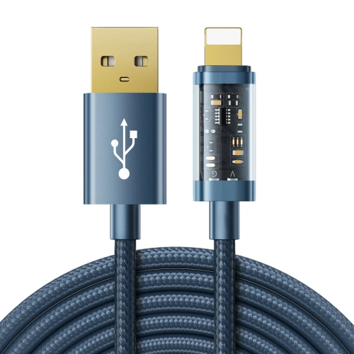 Kup Cablul Joyroom USB/Lightning 2,4A 20W 2m albastru (S-UL012A20) - JYR457 - {ean13} - Sklep Home Screen