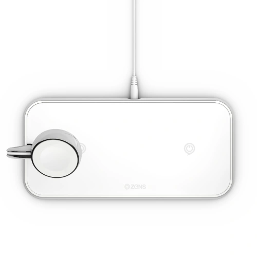Kup Încărcător wireless ZENS Dual+Watch pentru două dispozitive și Apple Watch (alb) - ZENS8 - {ean13} - Sklep Home Screen