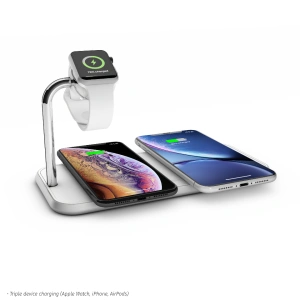 Kup Bezdrátová nabíječka ZENS Dual+Watch pro dvě zařízení a Apple Watch (bílá) - ZENS8 - {ean13} - Sklep Home Screen