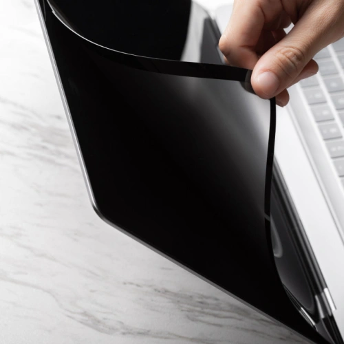 Kup Folia de protecție Moshi Umbra Apple MacBook Air 13.6 (M2, 2022-2023) cu filtru de confidențialitate (ramă neagră) - MOSH281 - {ean13} - Sklep Home Screen