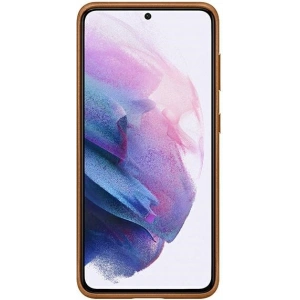[OUTLET] Tok Samsung Galaxy S21+ Plus EF-VG996LA barna/brown bőr borítás