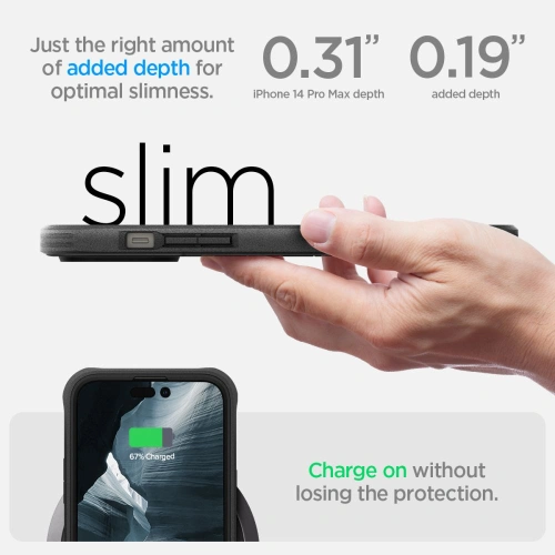 Kup Etui Spigen Geo Armor 360 Mag MagSafe Apple iPhone 14 Pro Max Fekete - SPN2569 - {ean13} - Sklep Home Screen