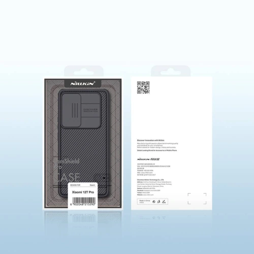 Kup Case Nillkin Camshield Pro Xiaomi 12T Pro Schwarz - NLK761 - {ean13} - Sklep Home Screen