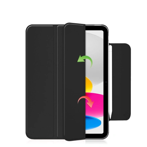 Kup Etui Tech-Protect Smartcase Magnetic Apple iPad 10.9 2022 (a 10-a generație) Negru - THP1512 - {ean13} - Sklep Home Screen