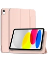 Etui Tech-Protect Smartcase Magnetic Apple iPad 10.9 2022 (10. generáció) Rózsaszín