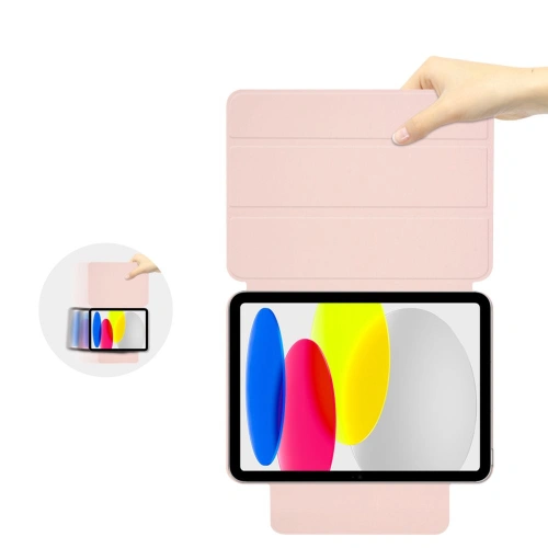 Kup Etui Tech-Protect Smartcase Magnetic Apple iPad 10.9 2022 (a 10-a generație) Roz - THP1513 - {ean13} - Sklep Home Screen