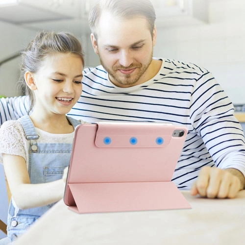 Kup Etui Tech-Protect Smartcase Magnetic Apple iPad 10.9 2022 (a 10-a generație) Roz - THP1513 - {ean13} - Sklep Home Screen