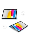 Buy Tech-Protect Smartcase Magnetic Apple iPad 10.9 2022 (10 gen) Sky Blue - THP1514 - {ean13} - Home Screen Store Europe