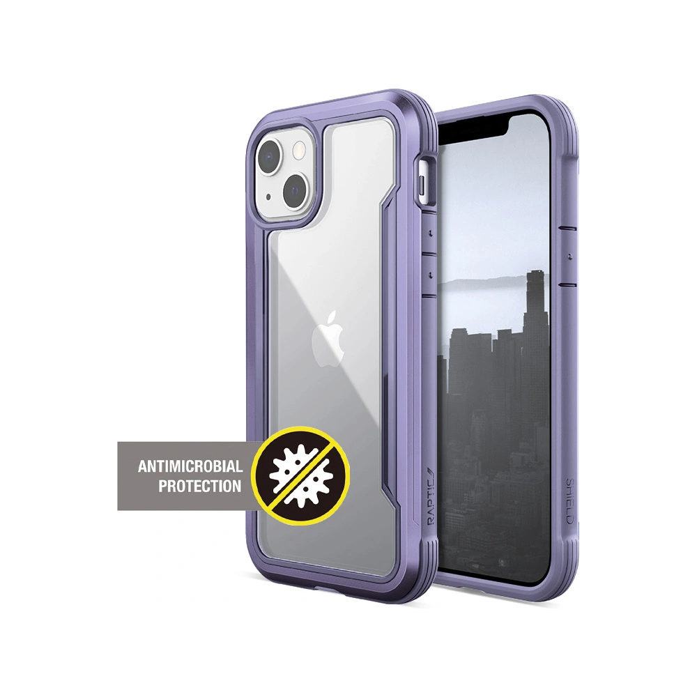 [OUTLET] Etui X-Doria Raptic Shield Pro Apple iPhone 13 (Anti-bacterial) (Purple)