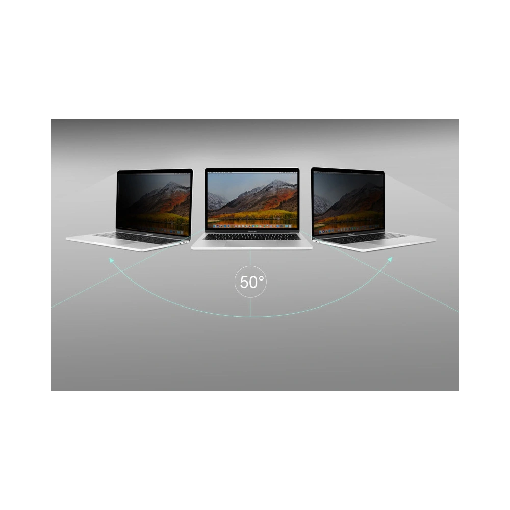 Folia ochronna Moshi Umbra Apple MacBook Pro 16 ( 2021-2023) z filtrem prywatyzującym (czarna ramka)