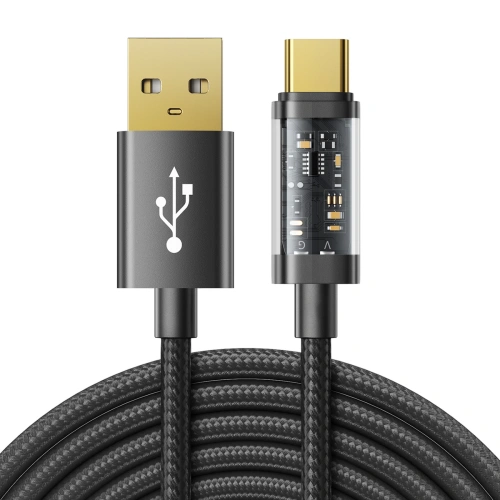 Kup Cablul Joyroom USB/USB-C 3A 2m negru (S-UC027A20) - JYR459 - {ean13} - Sklep Home Screen