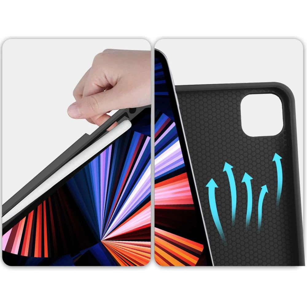 Etui z klawiaturą Tech-Protect SC Pen Apple iPad Pro 11 2020/2021/2022 (2., 3. i 4. generacji) Black