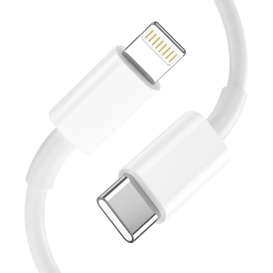 Síťová nabíječka Tech-Protect C20w 2-portová síťová nabíječka PD 20W QC 3.0 + kabel Lightning bílý
