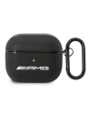 Etui Mercedes AMG AMA3SLWK Apple AirPods 3 cover negru/black din piele