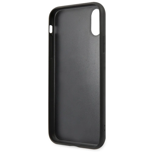 Kup Etui Karl Lagerfeld KLHCI65SAKICKCBK Apple iPhone XS Max czarny/black hardcase Saffiano Ikonik Karl&Choupette Head - KLD1214 - {ean13} - Sklep Home Screen