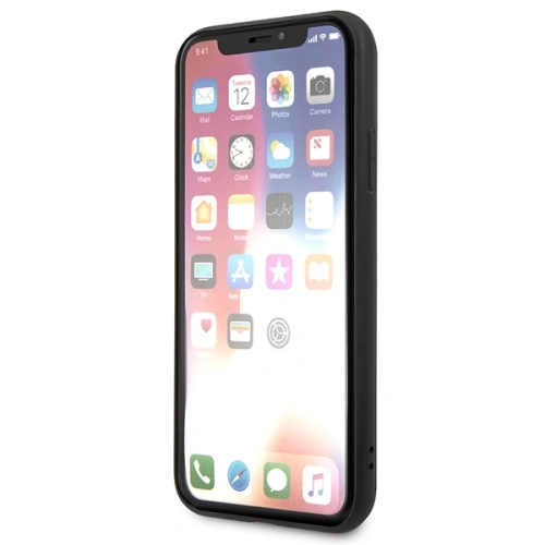 Kup Etui Karl Lagerfeld KLHCI65SAKICKCBK Apple iPhone XS Max czarny/black hardcase Saffiano Ikonik Karl&Choupette Head - KLD1214 - {ean13} - Sklep Home Screen