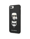 Kup Etui Karl Lagerfeld KLHCI8LSAKICKCBK Apple iPhone 8/7 Plus fekete/black keménytok Saffiano Ikonik Karl&Choupette Head - KLD1216 - {ean13} - Sklep Home Screen