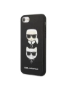 Kup Etui Karl Lagerfeld KLHCI8SAKICKCBK Apple iPhone SE 2022/SE 2020/8/7 czarny/black hardcase Saffiano Ikonik Karl&Choupette Head - KLD1217 - {ean13} - Sklep Home Screen