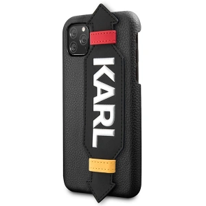 Kup Etui Karl Lagerfeld KLHCN58HDAWBK Apple iPhone 11 Pro hardcase czarny/black Strap - KLD1218 - {ean13} - Sklep Home Screen