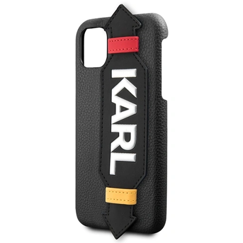 Kup Etui Karl Lagerfeld KLHCN58HDAWBK Apple iPhone 11 Pro hardcase černý/black Strap - KLD1218 - {ean13} - Sklep Home Screen
