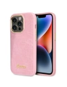 Etui Guess GUHCP14XHGCRHP Apple iPhone 14 Pro Max růžový/pink hardcase Croco Collection