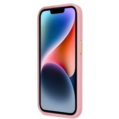 Kup Etui Guess GUHCP14XHGCRHP Apple iPhone 14 Pro Max roz/pink hardcase Croco Collection - GUE2262 - {ean13} - Sklep Home Screen